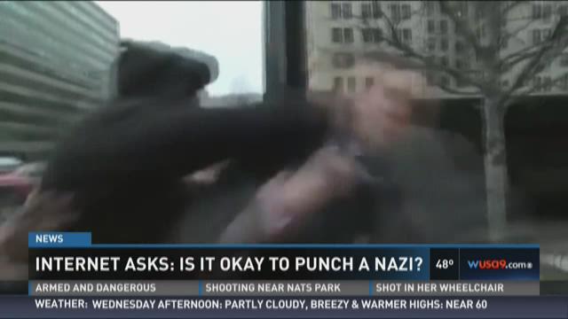 Is it ever ok to punch a Nazi?