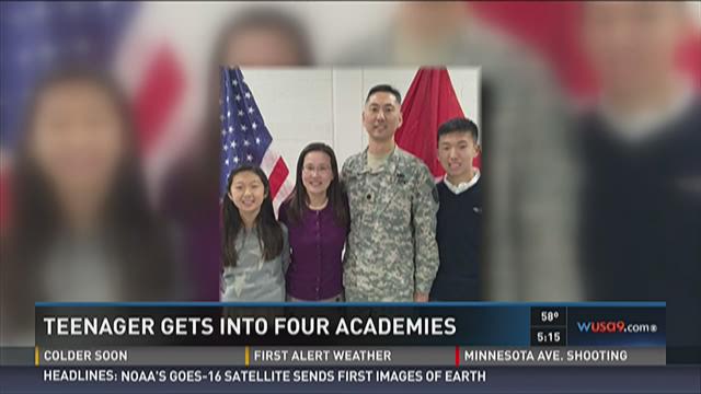 Grand slam: Fairfax teen admitted to four military academies